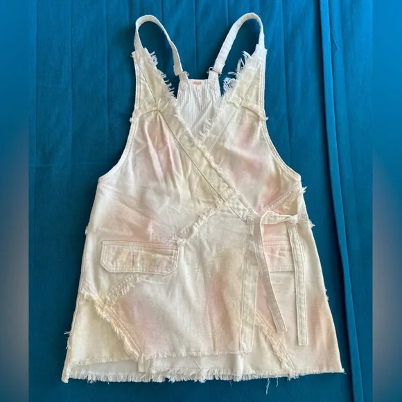 strapless open back dress Free People Sonora Denim Mini Dress/Cornflower – Thecottageboutique